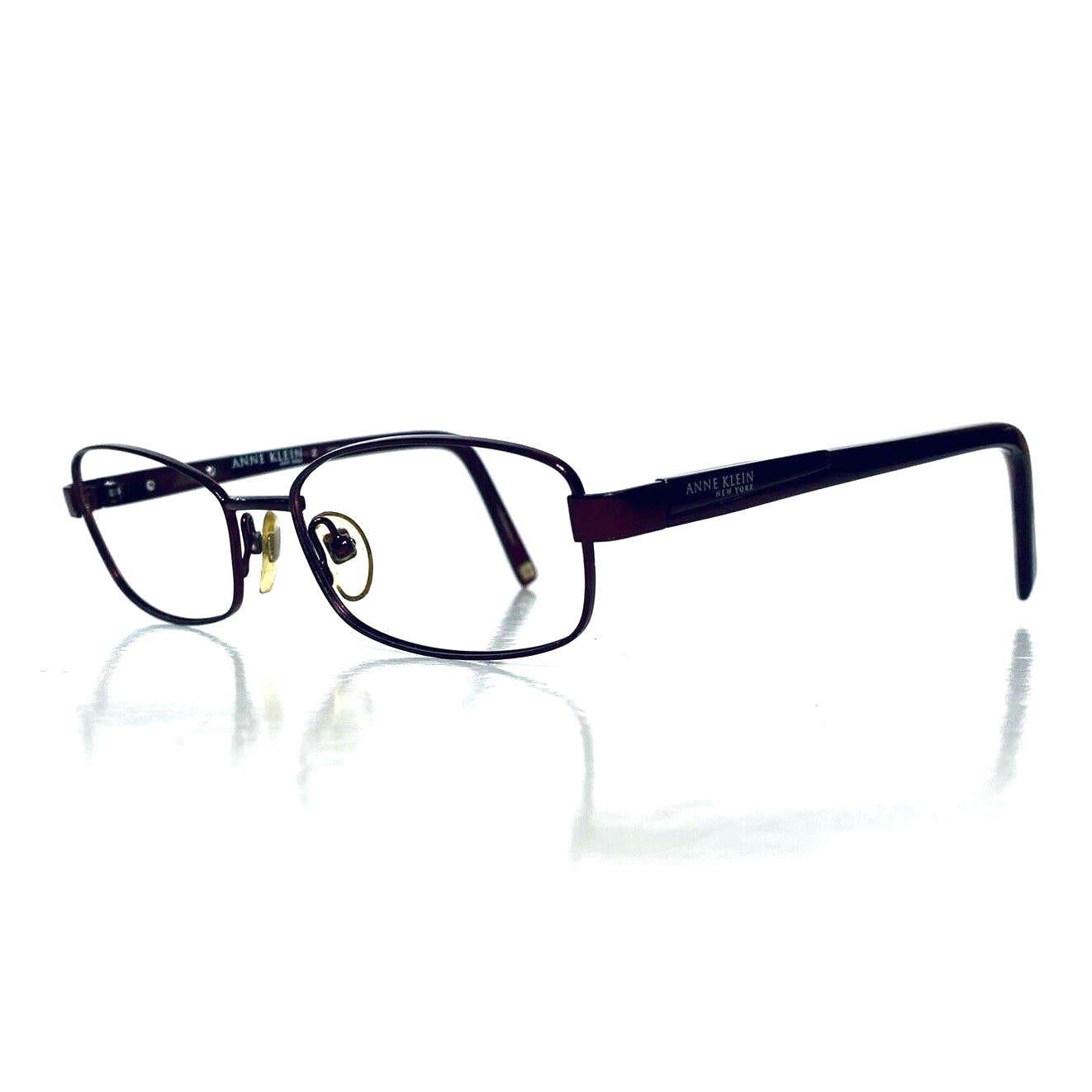 Anne Klein Red Rectangular Glasses